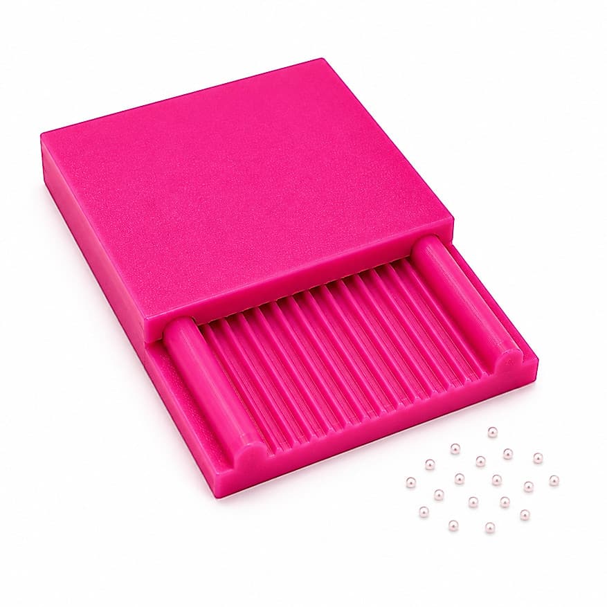 Placa Boleadora para Unhas em Gel 2mm e 3mm | Molde para Bolinhas de Gel | Ferramenta Nail Designer