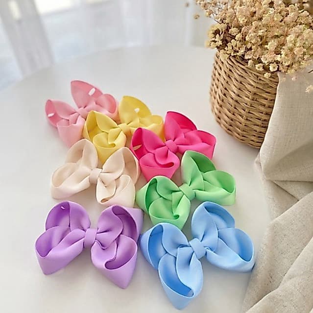Laço boutique G | Laçarote infantil | Laço para menina | Laço liso