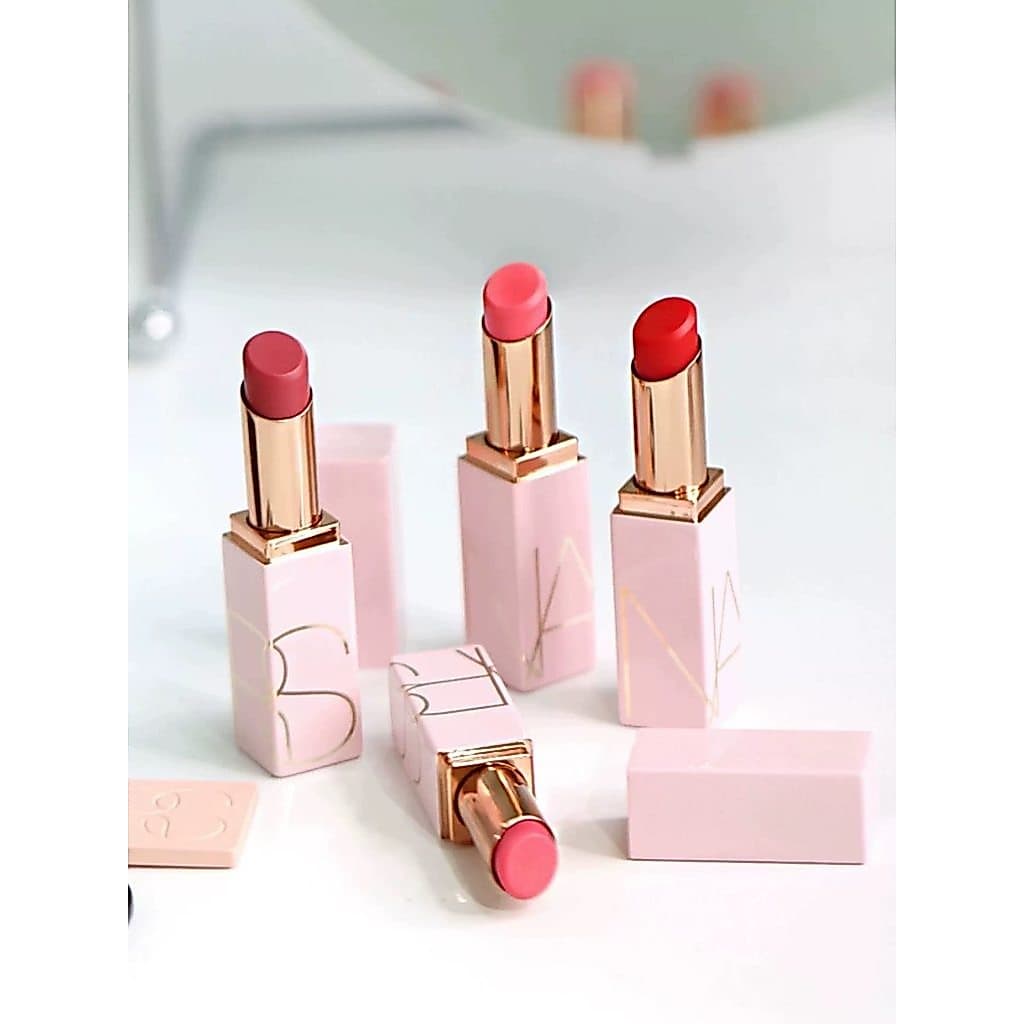 Nars Nars 2026 Novo produto tubo de pó que muda de cor Bálsamo labial colorido Bálsamo labial hidratante hidratante desb