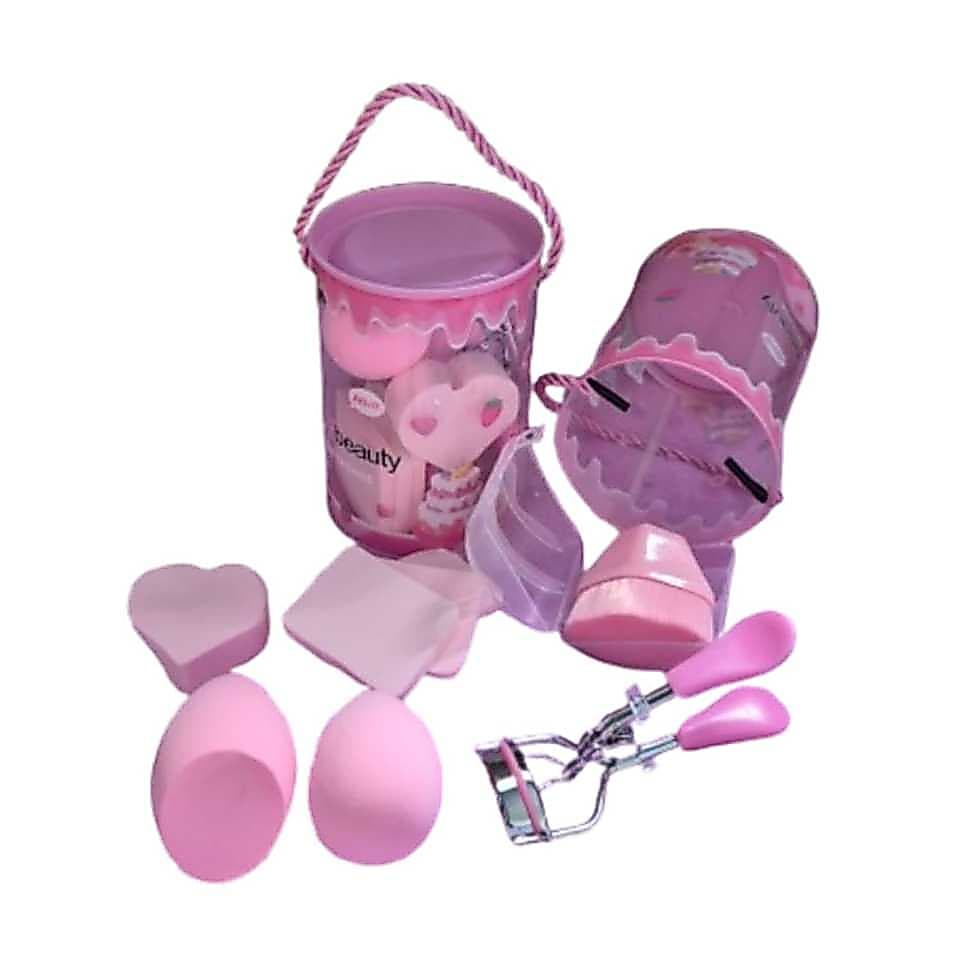 Kit esponja e Curvex para maquiagem Sweet Beauty