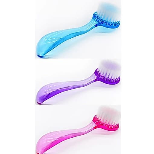 Escova Escovinha Acrílica de Limpeza e Esfoliação Facial