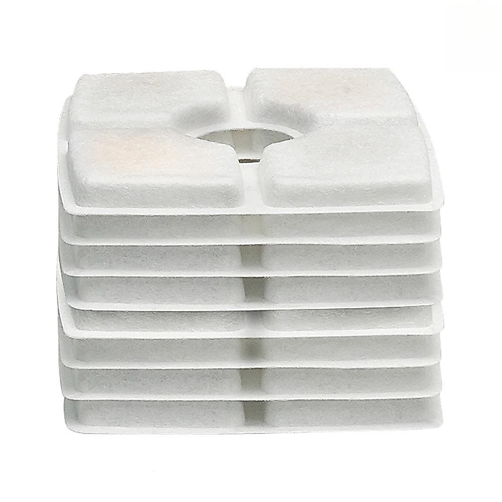 8PCS Filtros de Água para Gatos para Fontes Quadradas, Suprimentos para Animais de Estimação, Resina de Carvão Ativado G