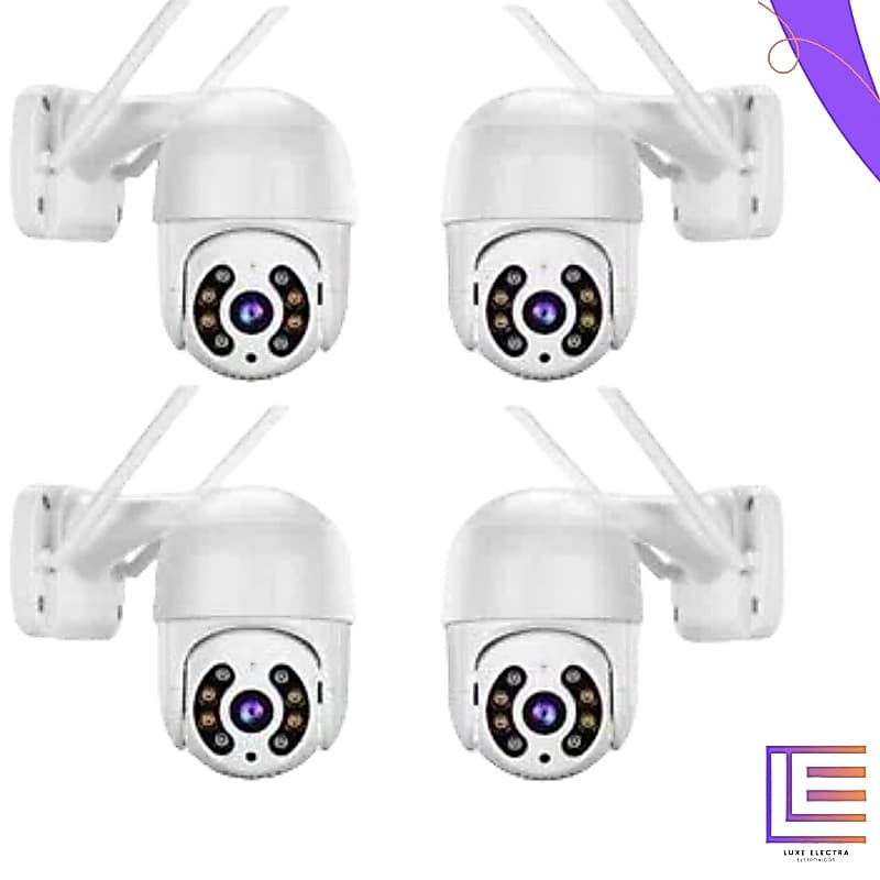Câmera A8 Externa Ip A Prova D'água com Infravermelho Alarme Wifi Hd Sensor De Movimento Bivolt app icsee ou V380