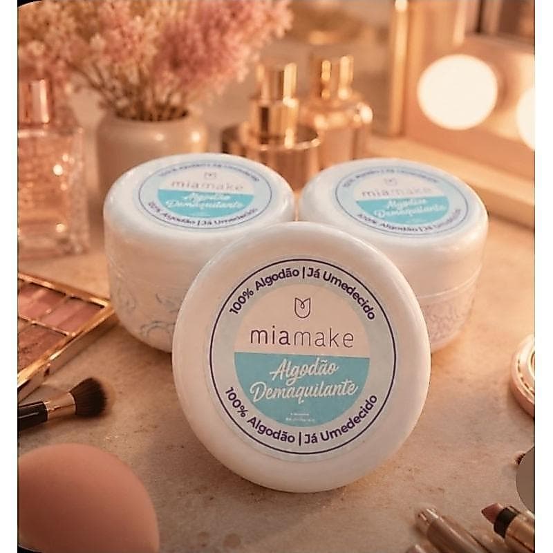 Algodão Demaquilante -MiaMake