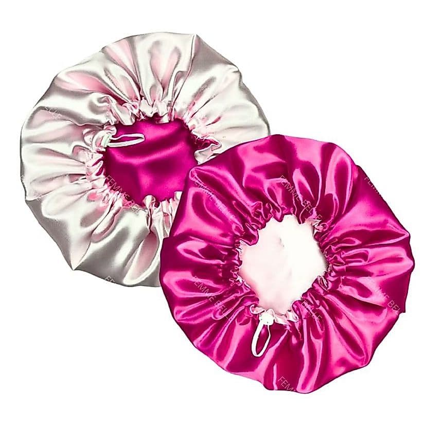 Touca de Cetim Dupla Face Premium – Proteção, Conforto e Beleza para Seus Cabelos