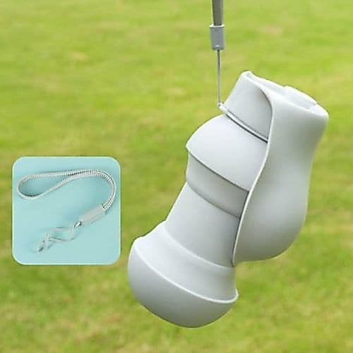 Bebedouro Portatil Silicone Dobrável Facil Transporte Hidratação Pets Passeios Viagens