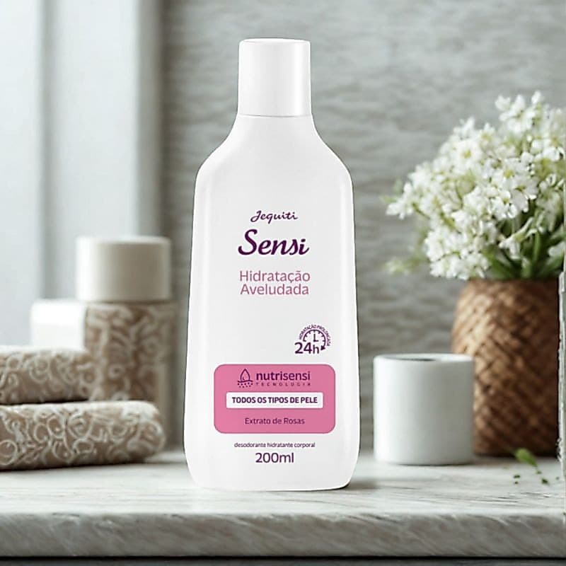 Hidratante Sensi Hidratação Enriquecida Mix de Leites 200ml - Jequiti