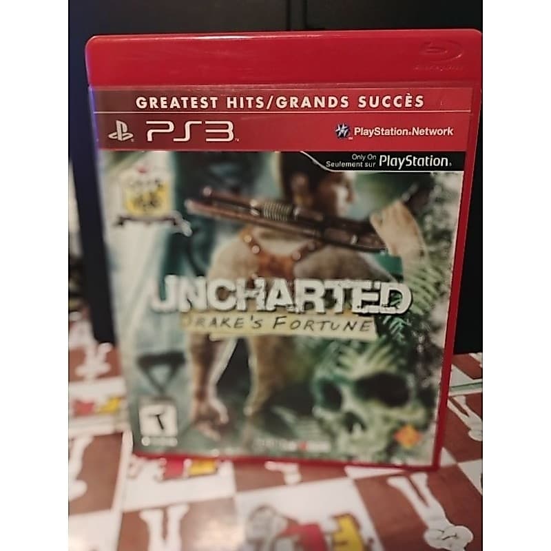 Uncharted-Drakes Fortune PS3 Original Mídia Física