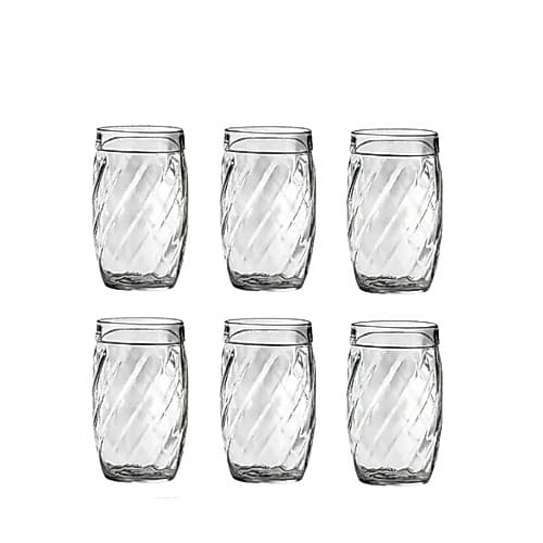 kit 6 Copos de Vidro Água Suco Brasil Itapema 310ML – Wheaton