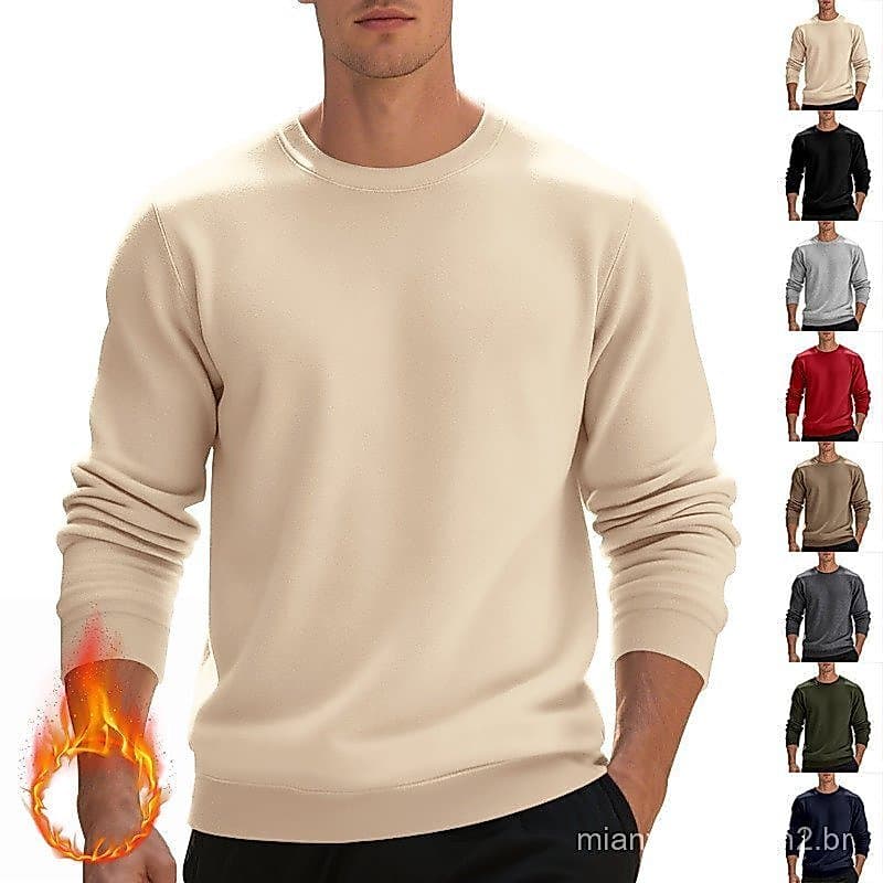 2025 Cross-Border americano inverno pesado forro de lã em torno do pescoço moletom masculino solto clássico Casual Commu