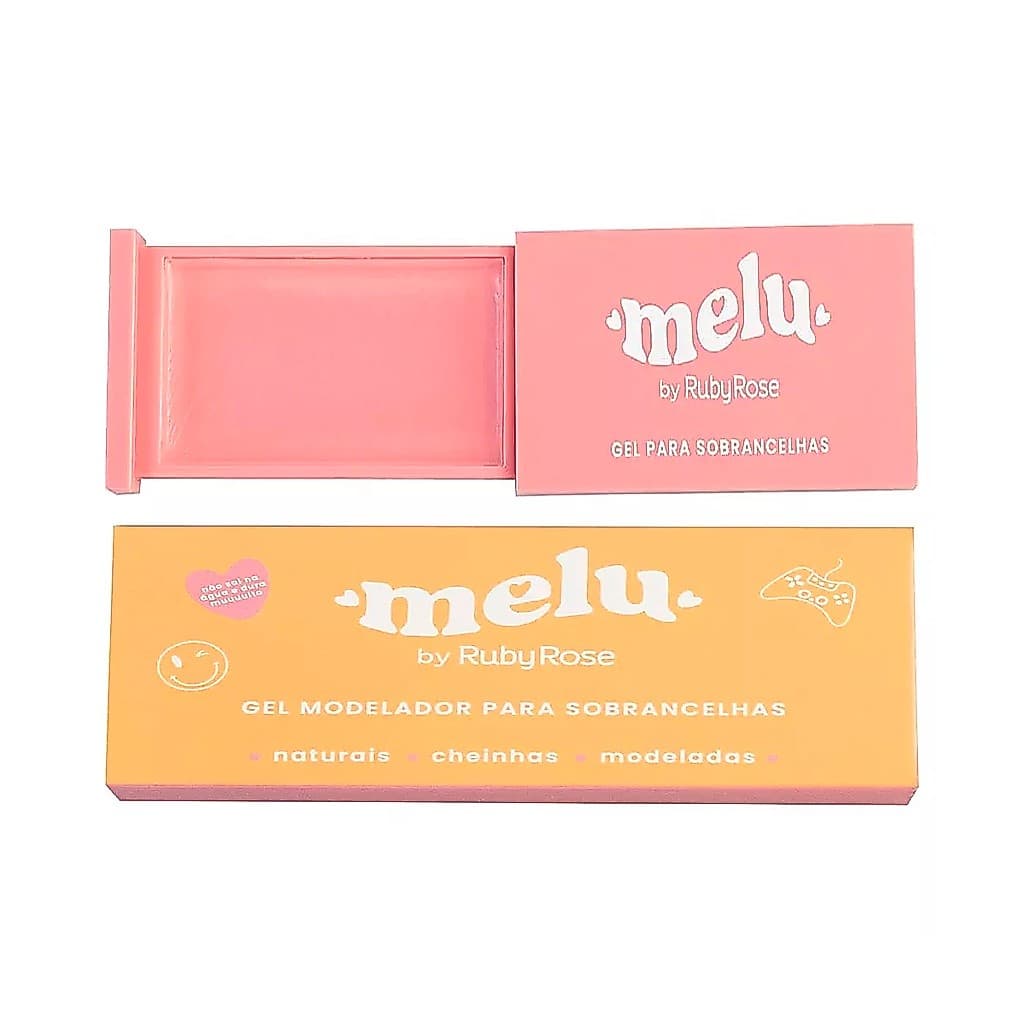 Gel modelador para sobrancelhas Melu Ruby Rose