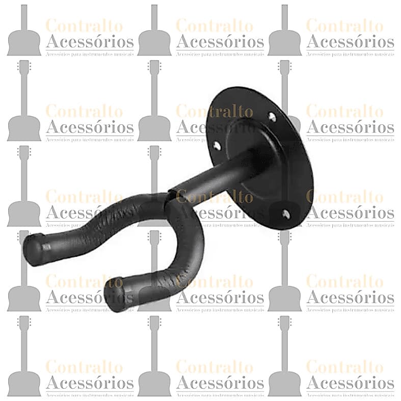 Suporte de Parede Emborrachado Para Pendurar Violão Ukulele Guitarra Stage sh86