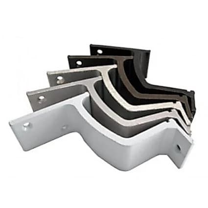 Kit 4 Suporte para corrimão de parede diversas cores Corrimão De Alumínio Para Escada