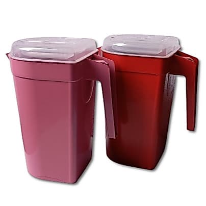 1JARRA 1.800ML PARA SUCO BEBIDA COLORIDA PLÁSTICO BPA FREE PARA SUA FAMILIA