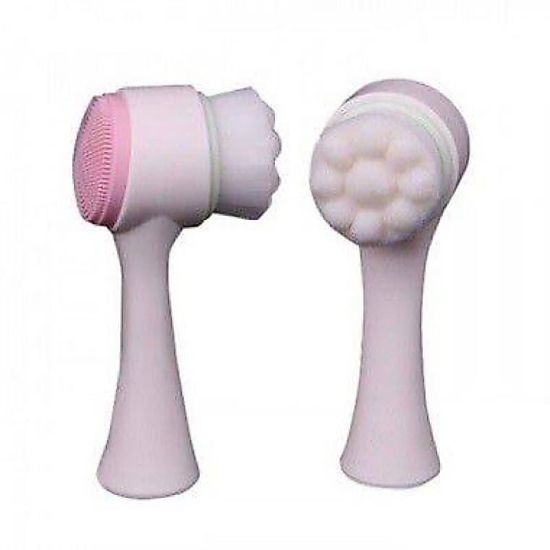 Escova Dupla para Limpeza Facial