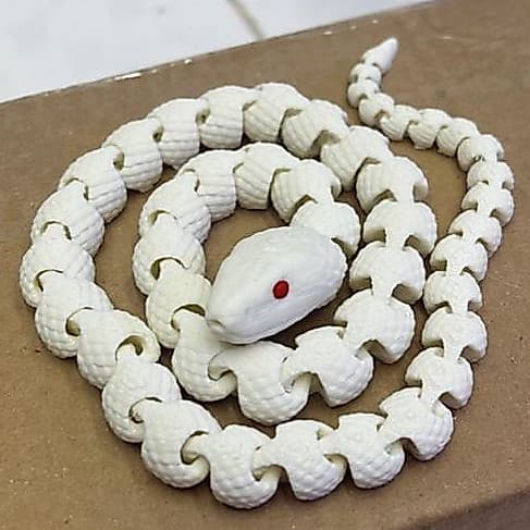 Criaturas Articuladas, Brinquedos Articulados, Animais Articulados - Cobra