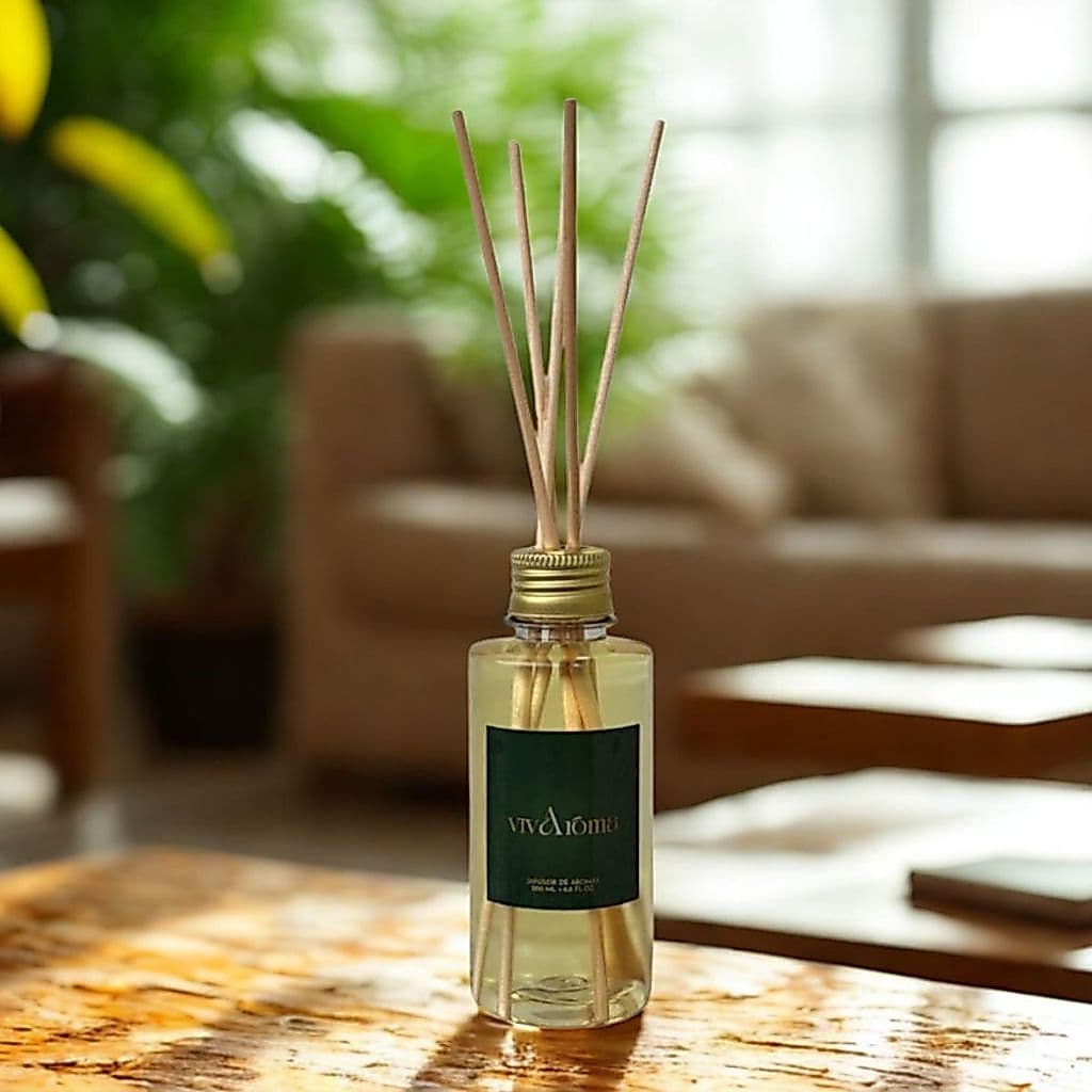 Difusor aromatizador de Ambiente Refil 200ml + Varetas Inclusas