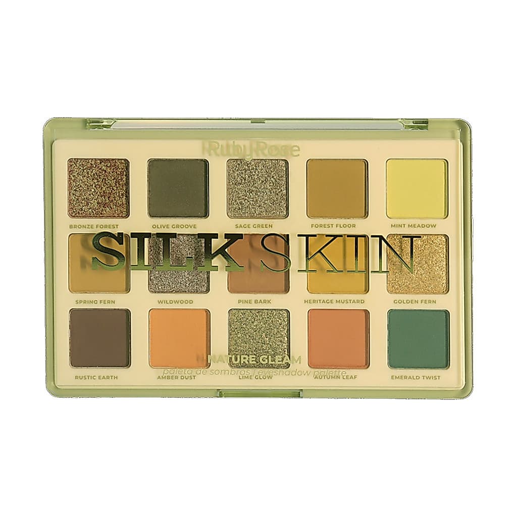 Paleta de Sombras Ruby Rose Silk Skin Nature Gleam Hbe2205