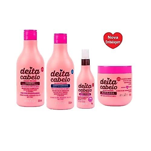 Kit Deita Cabelo Studio Hair Shampoo Condicionador mascara finalizador