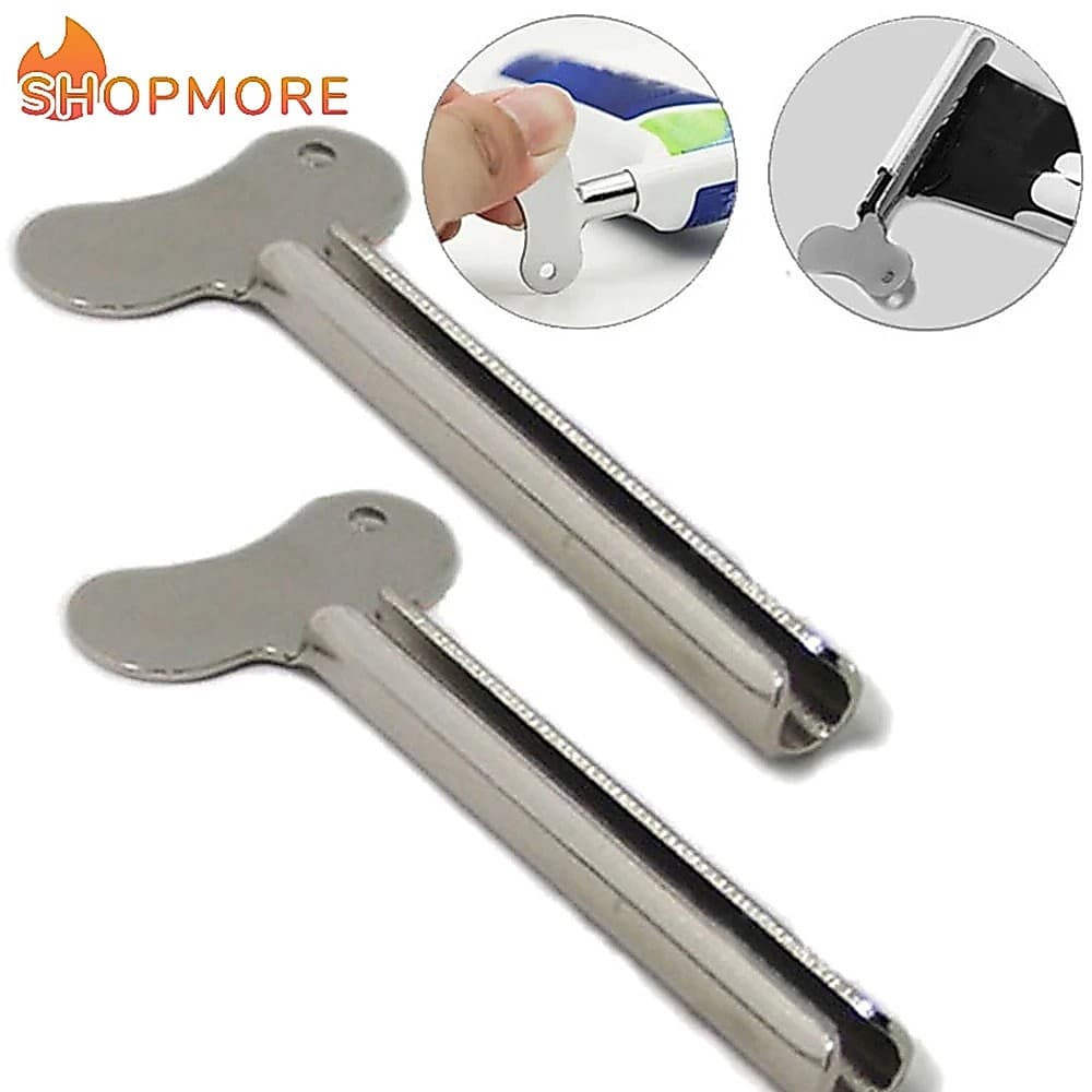 Espremedor Multifuncional De Metal Para Banheiro Tubo De Aço Inoxidável Universal De Chave Cremes De Tinta