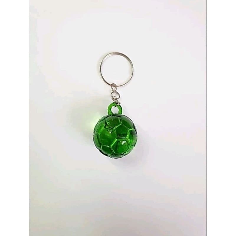 30 Chaveiros Bola de Futebol Acrílico 16cm