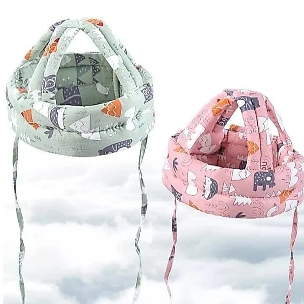 Chapéu De Proteção Infantil Capacete De Segurança Para Bebês Ajustável Anti-Colisão