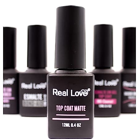 Top Coat Matte Efeito Fosco 12ml - Real Love