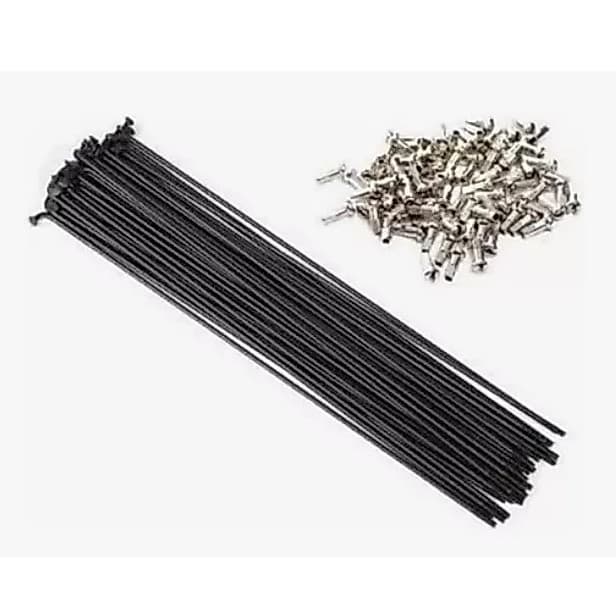Raio Inox Preto 300mm x 2mm com Niple (36unidades).
