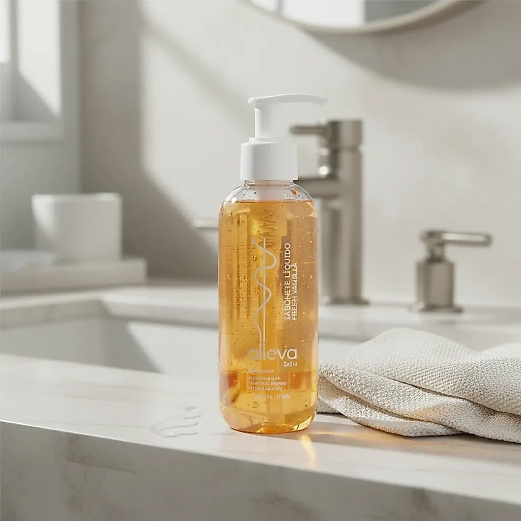 Sabonete Liquido Alleva Baunilha - Vanila Fresh
