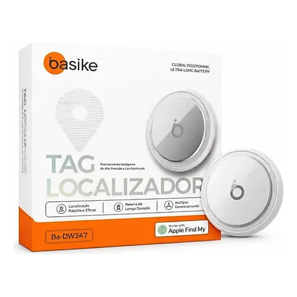 Tag Localizador De Objetos Rastreador Pets, Automovel Basike