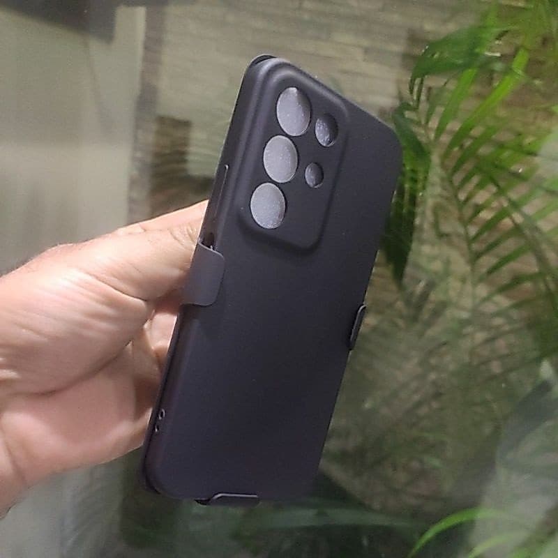 capa + suporte de cintura para realme C85 belt clip