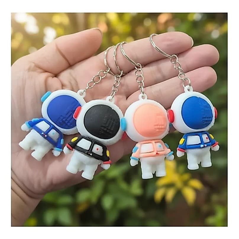 Kit 12 Chaveiro Astronauta Atacado Festa Lembrancinha Lua