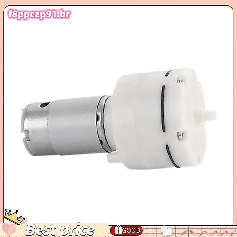 Motor De Bomba Micro-Vácuo RS555 12V 15L/Min De Ar Elétrica De Baixo Ruído Máquina De Revestimento A Tanque De Peixes
