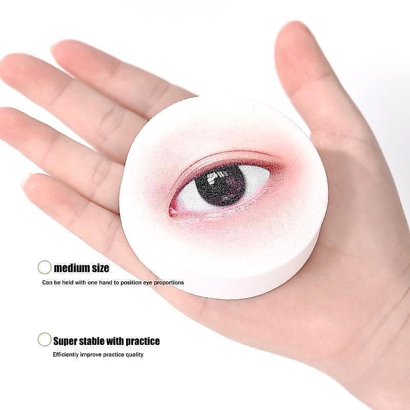 Modelo De Cílios Extensão Treinamento Display 1 3 5 Pçs Prática Kit Tira Chicote Falso Para Salão De Beleza Estudante Ap