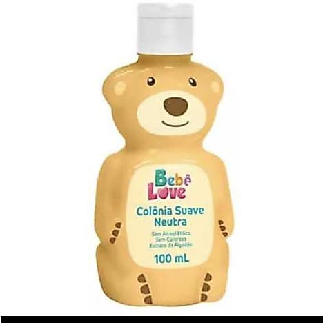 Colônia Suave Neutra Extrato de Algodão Nutriex urso 100ml