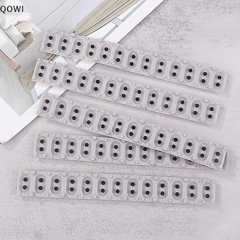 qo 5 Peças Teclado Eletrônico Embutido Borracha Condutora Contato Para Korg PA4X PA3X PA2X PA800 PA80 Reparo br