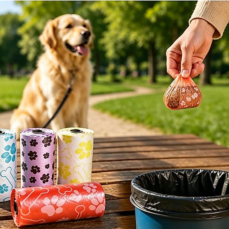 Refil Cata Caca - Pacote Econômico 16 rolos para Passeio Cães