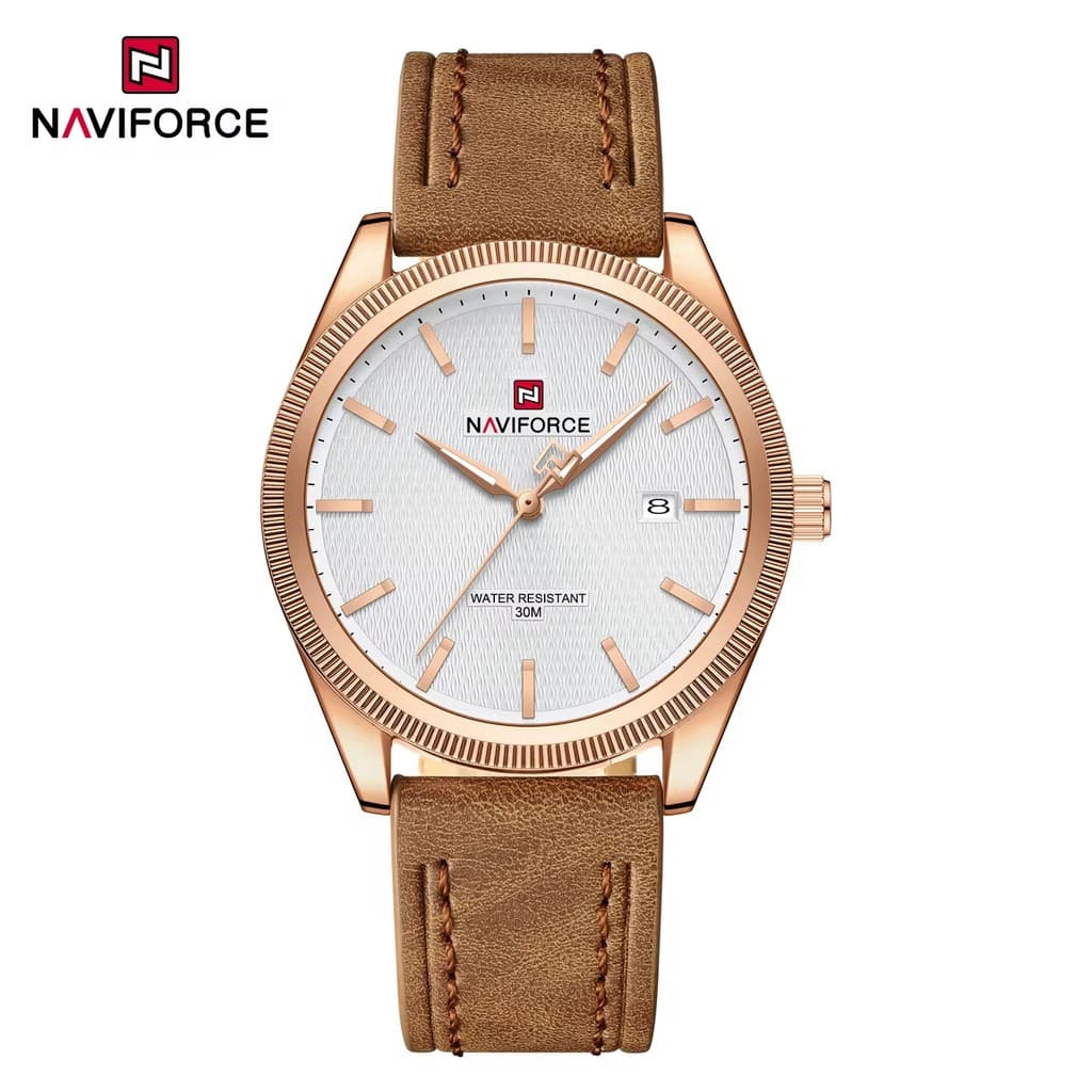 Relógio Masculino NAVIFORCE NF9276L Couro