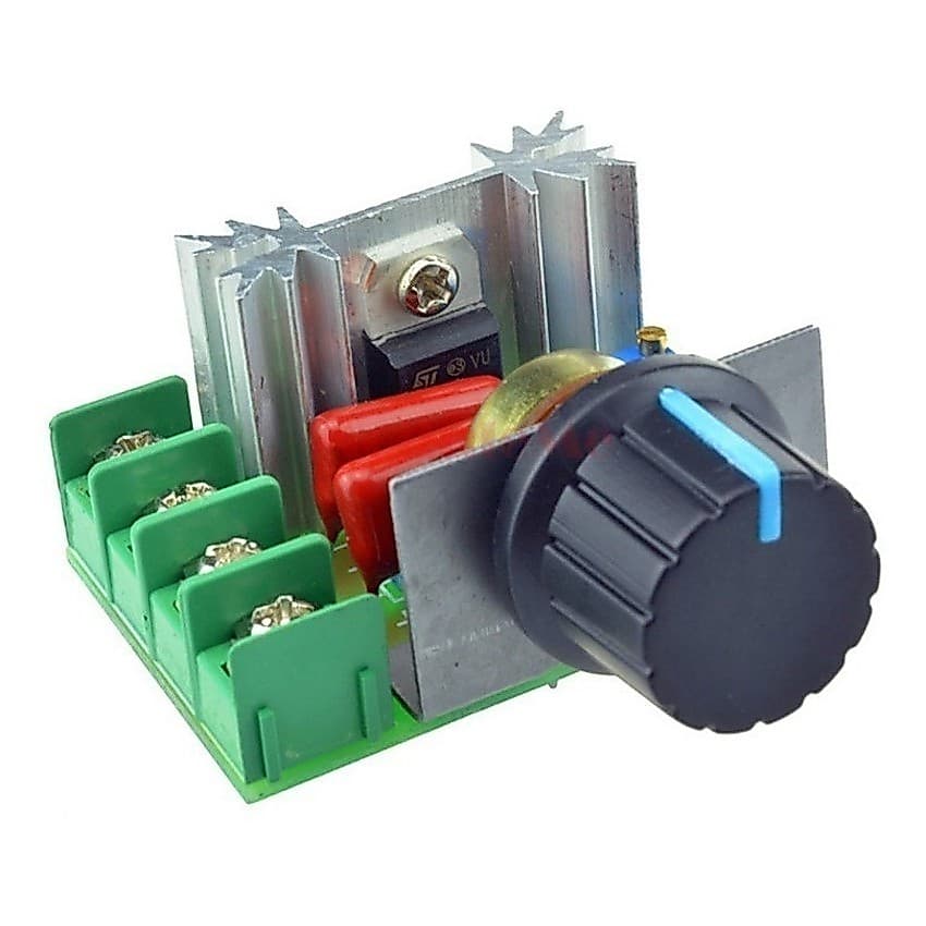 Dimmer Controlador Velocidade P/ Motor 2000w 50-220v 25a Pwm  [ Código 137 ]