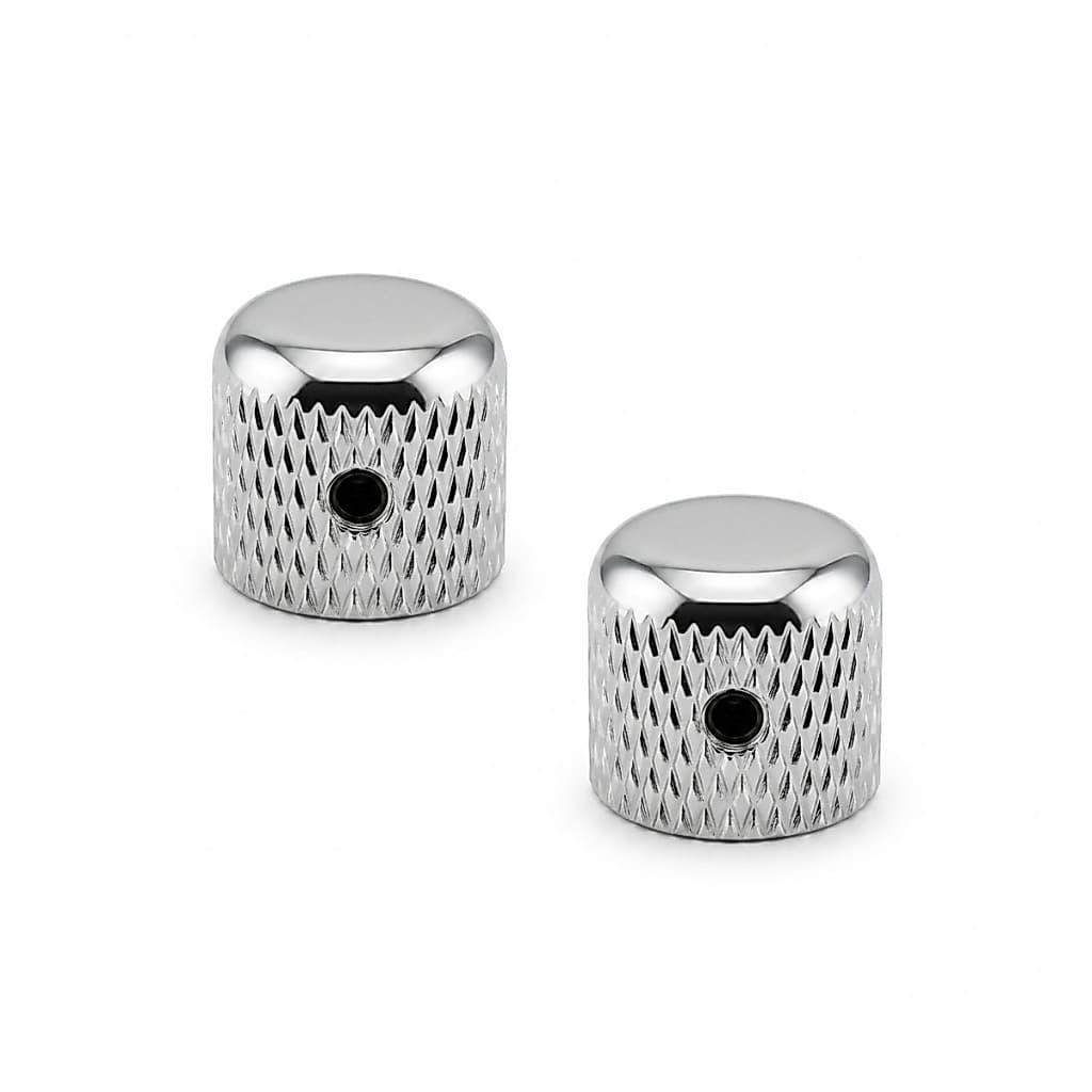 Pacote Com 02 Knob De Metal Com Trava Cromado Alta Qualidade