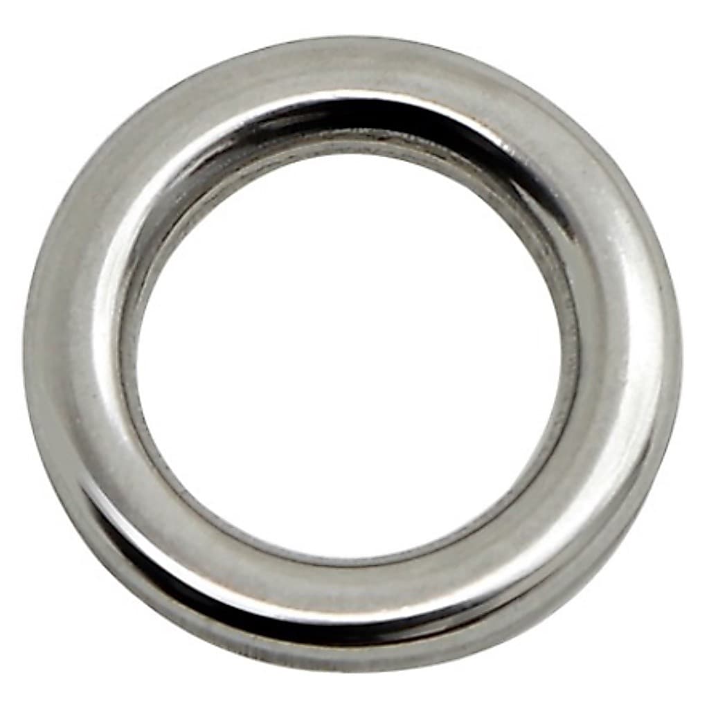 Argola Tipo Solid Ring P/ Suporte Hook Em Isca Jig Jumping - 30 unidades