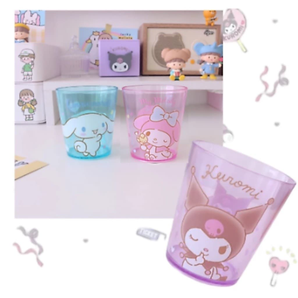 Copo de Acrílico Personagens Sanrio - 5 Modelos