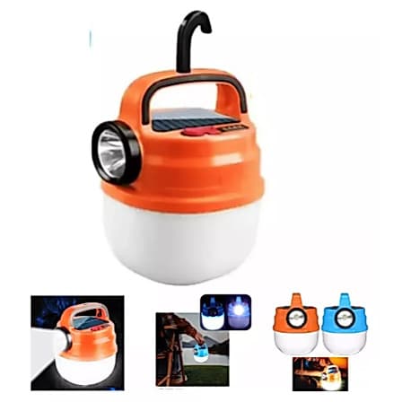 Lanterna lâmpada solar e usb de acampamento holofote passeio noturno passeio noturno