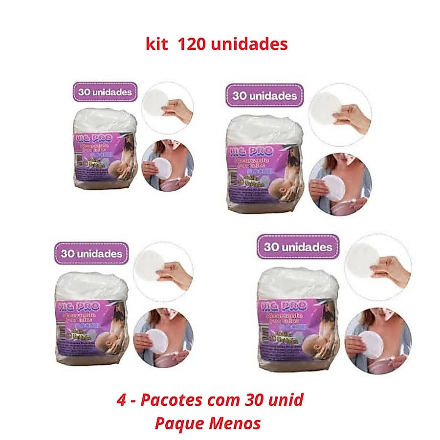 PROTETOR DE SEIOS 120  UNIDADES HIGPRO