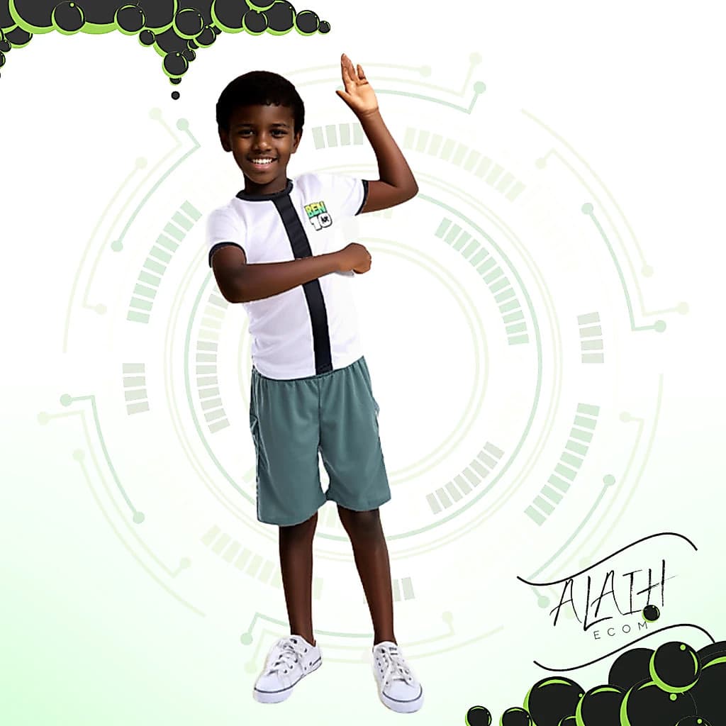 Fantasia do Ben 10 Infantil Com Mascara EVA