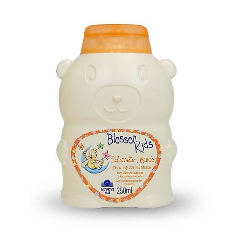 Sabonete Líquido Blosson Kids banho de espuma 250ml Blosson Ville
