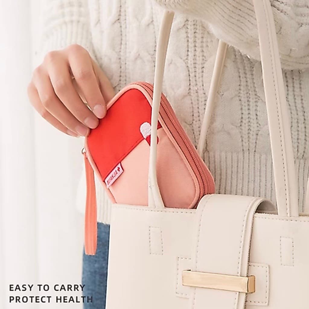 Bolsa Nécessaire Primeiros Socorros E Porta Remédio Para Viagem