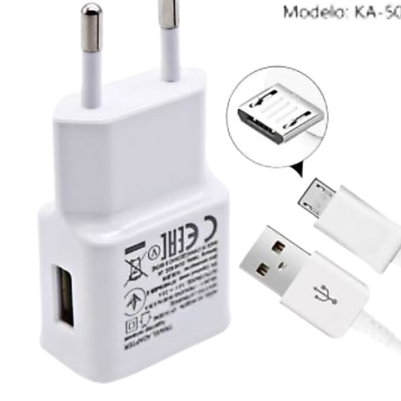 Carregador Turmo Micro Usb V8 Para Galax J2 Prime J3 J4 J5 Prime J6 J7 Prime J7 Pro J8 A10 A10s