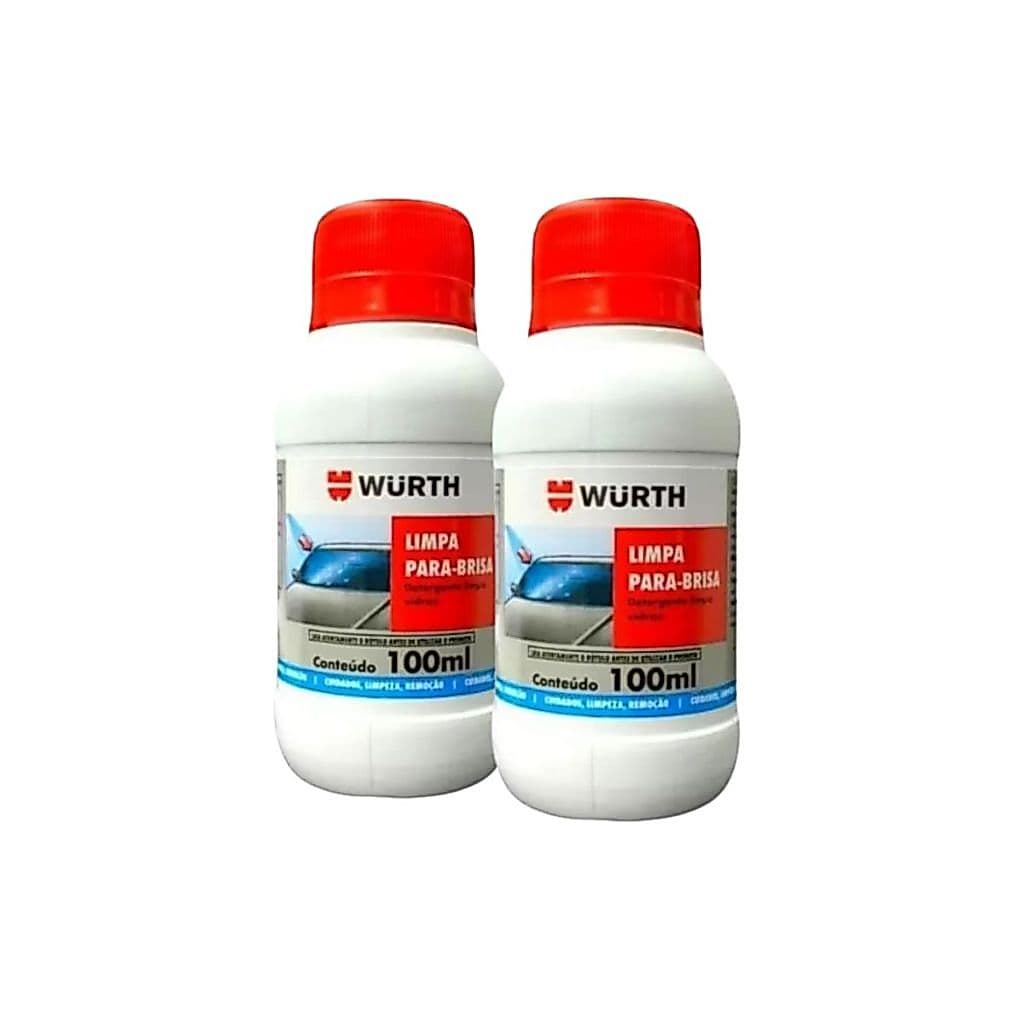 Kit 2 Liquido Limpa Vidros Automotivo 100ml Cada