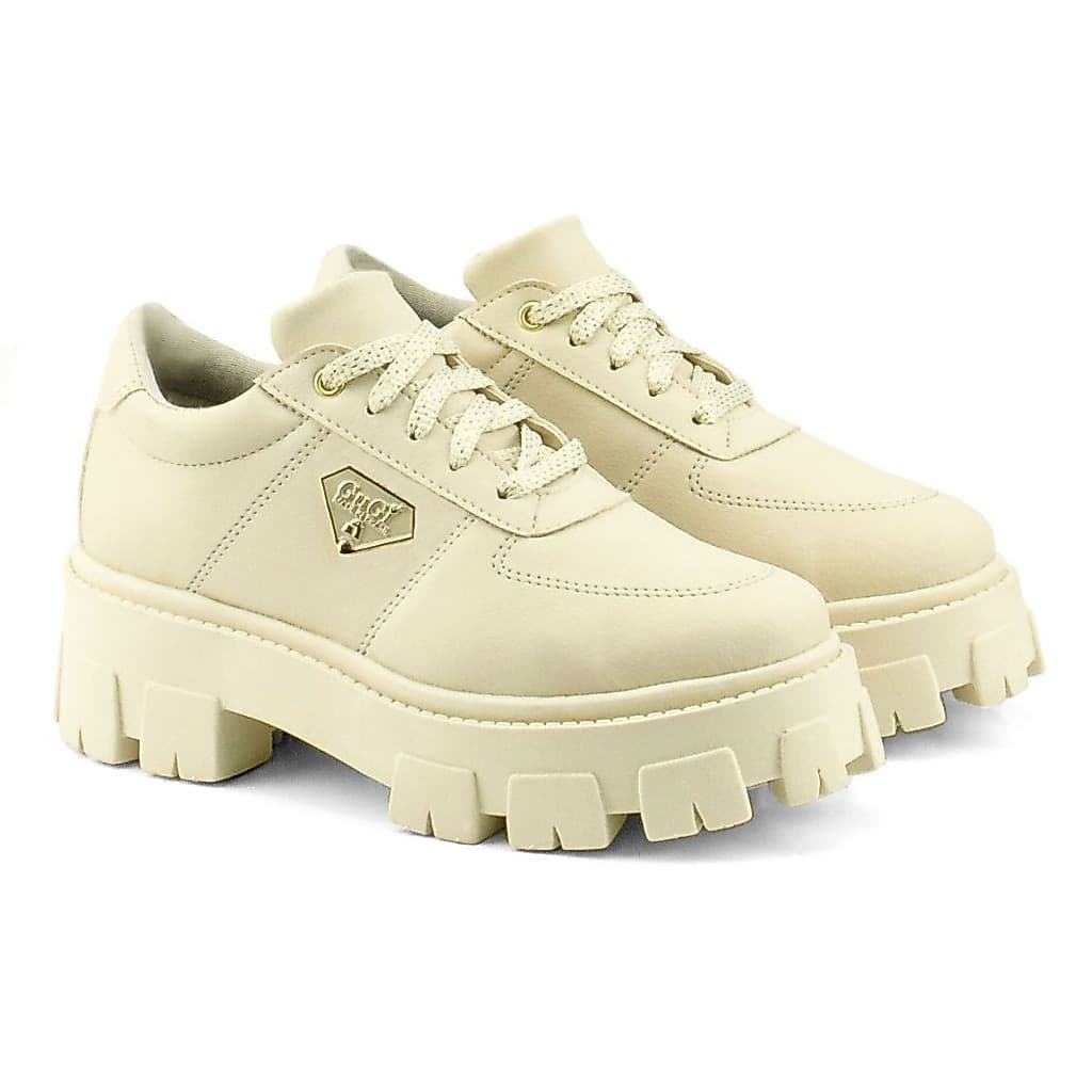 Mocassim Oxford Feminino Lançamento 2024 Com Cadarço Jg Original